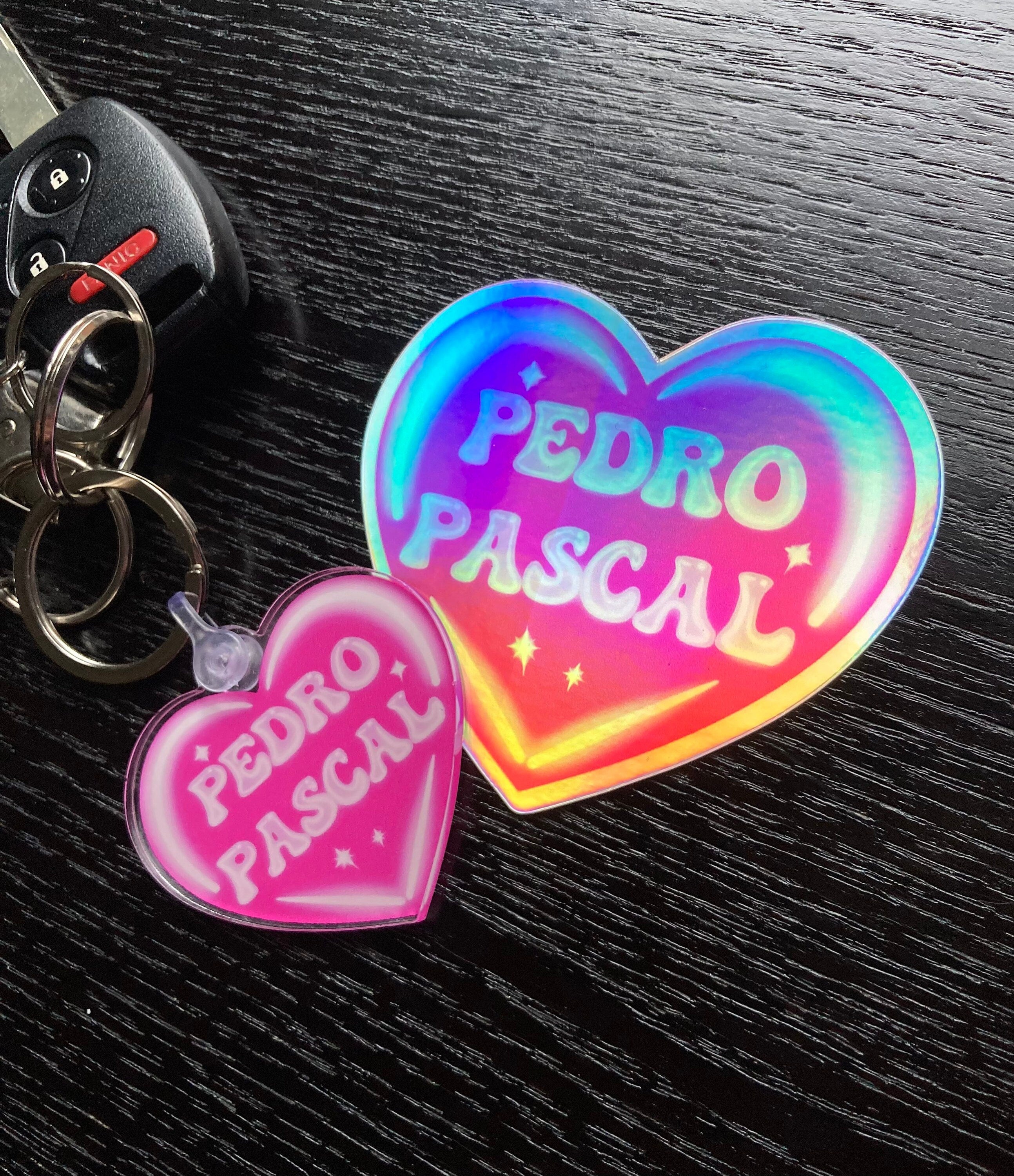 *:･ﾟ✧*:･ﾟPedro Pascal Sticker *:･ﾟ✧*:･ﾟHolographic Vinyl Sticker Holographic Sticker Pedro Pascal Sticker Cute Sticker Holo Sticker