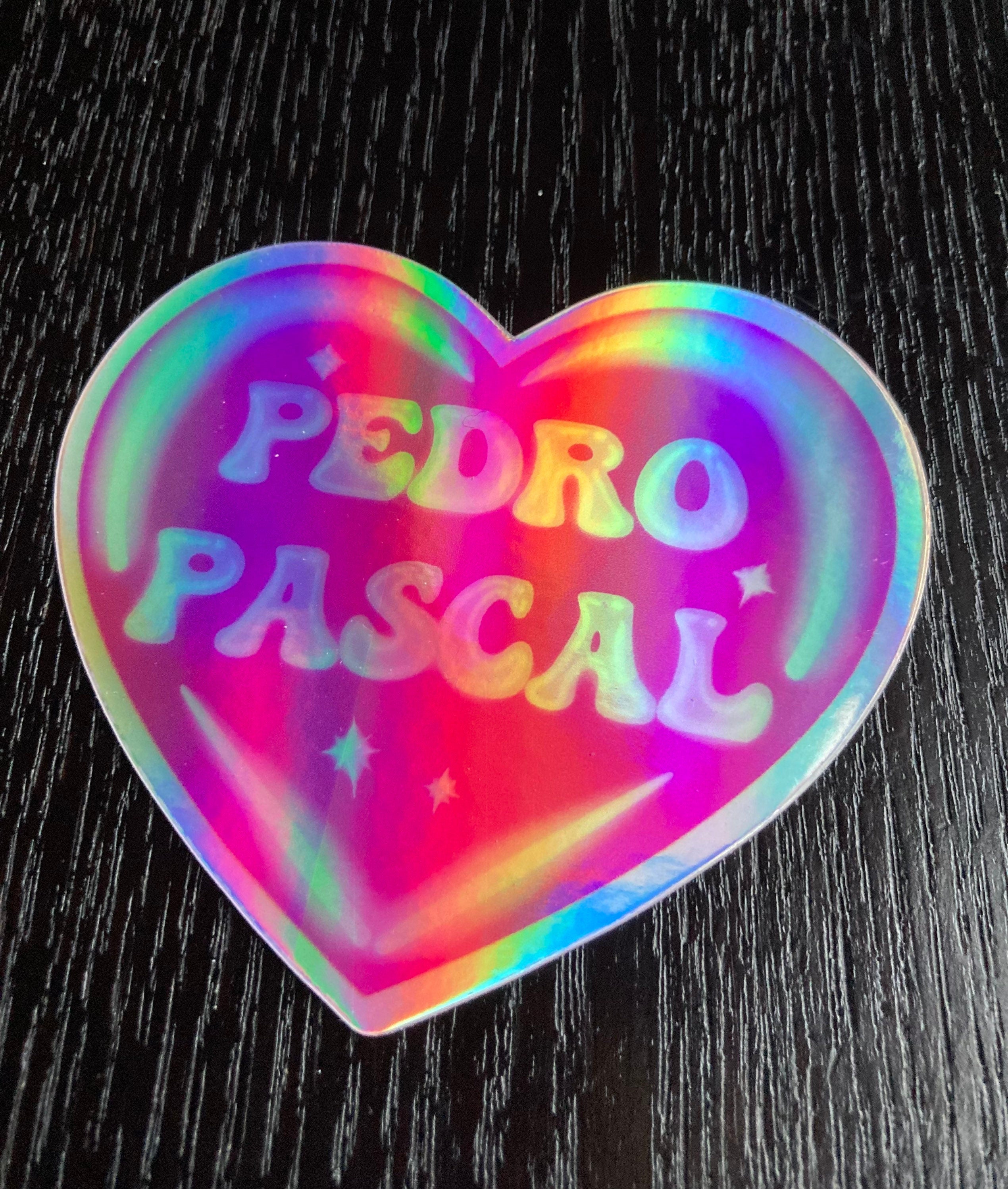 *:･ﾟ✧*:･ﾟPedro Pascal Sticker *:･ﾟ✧*:･ﾟHolographic Vinyl Sticker Holographic Sticker Pedro Pascal Sticker Cute Sticker Holo Sticker