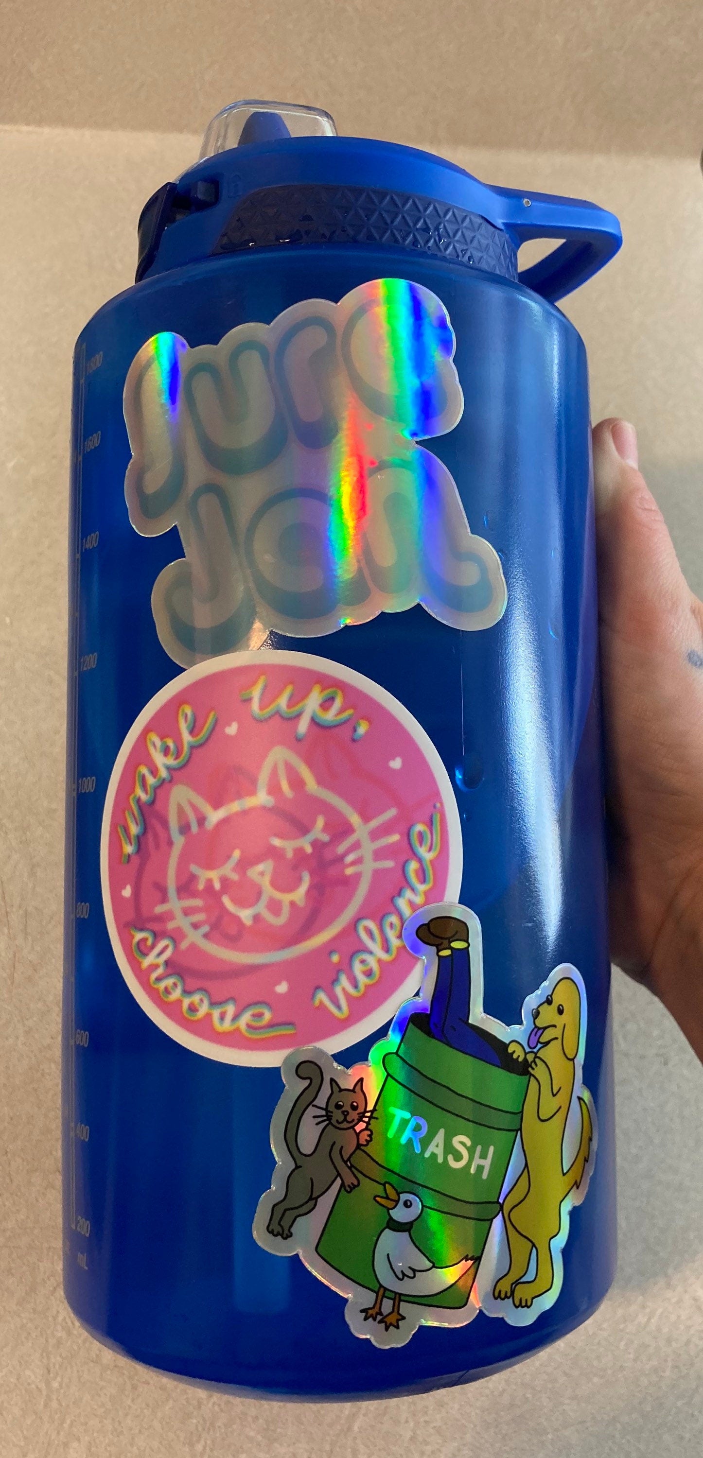 *:･ﾟ✧*:･ﾟSure Jan Holographic Sticker *:･ﾟ✧*:･ﾟHolographic Vinyl Sticker Funny Meme Decal Laptop Sticker
