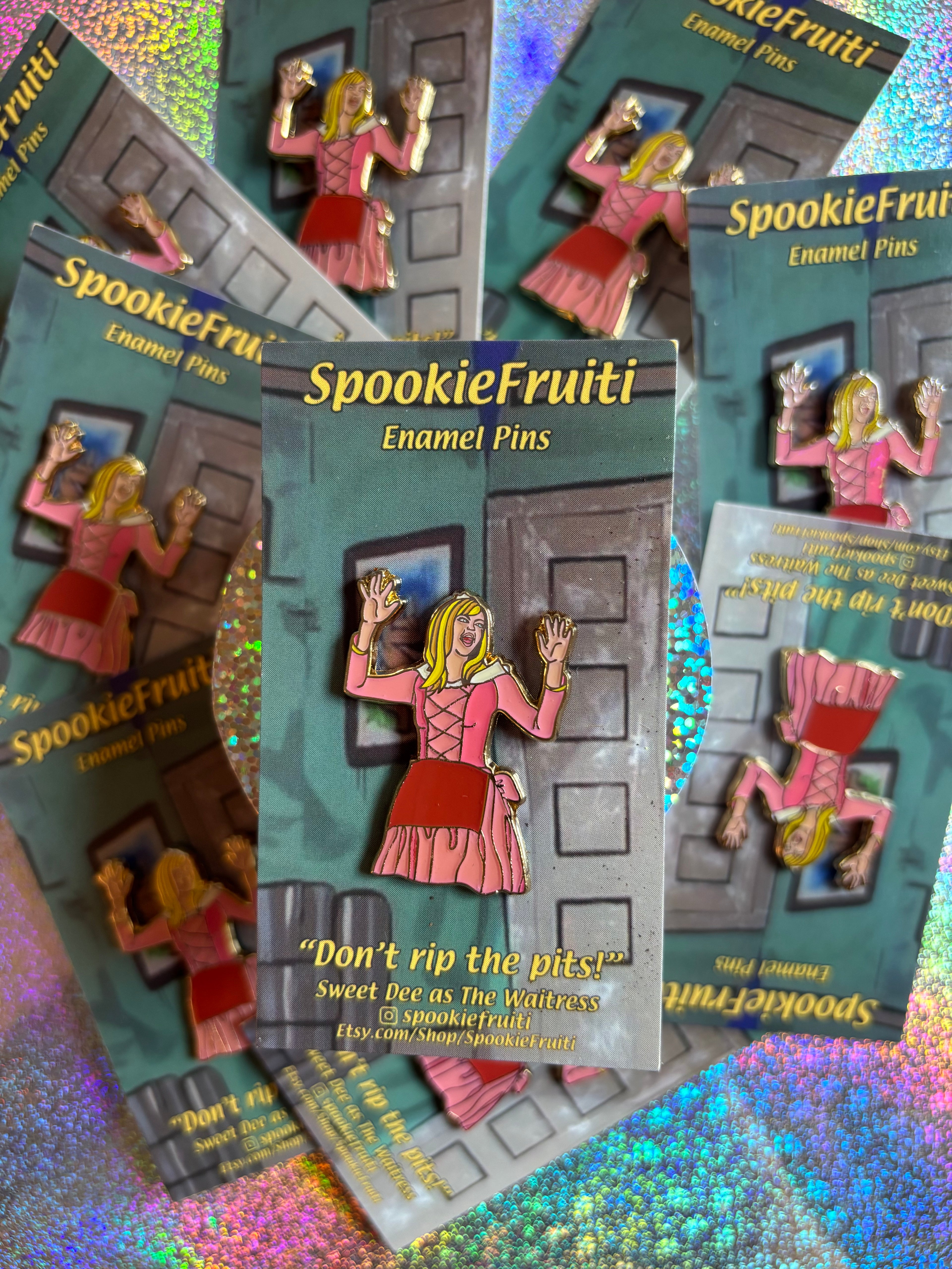 *:･ﾟ✧*:･ﾟSweet Dee Enamel Pin *:･ﾟ✧*:･ﾟIt's Always Sunny In Philadelphia Nightman Cometh Enamel Pin